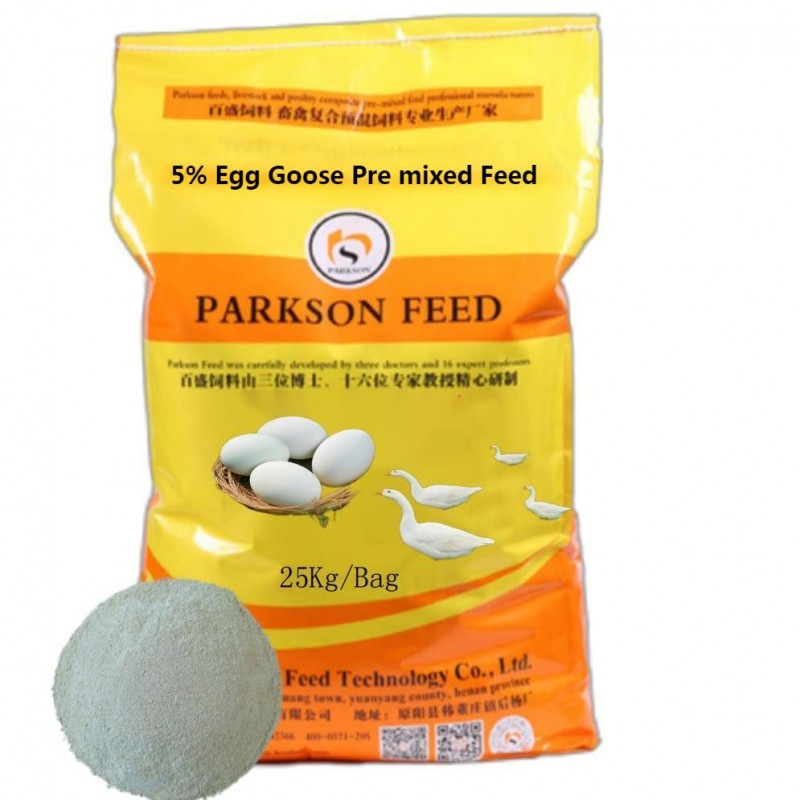 5% laging goose premixed fôr, goose fôr
